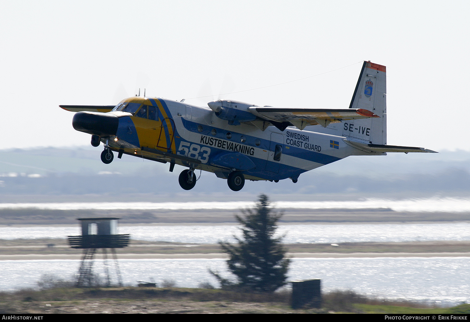 Aircraft Photo of SE-IVE | CASA C-212-200 Aviocar | Kustbevakning - Swedish Coastguard | AirHistory.net #657742