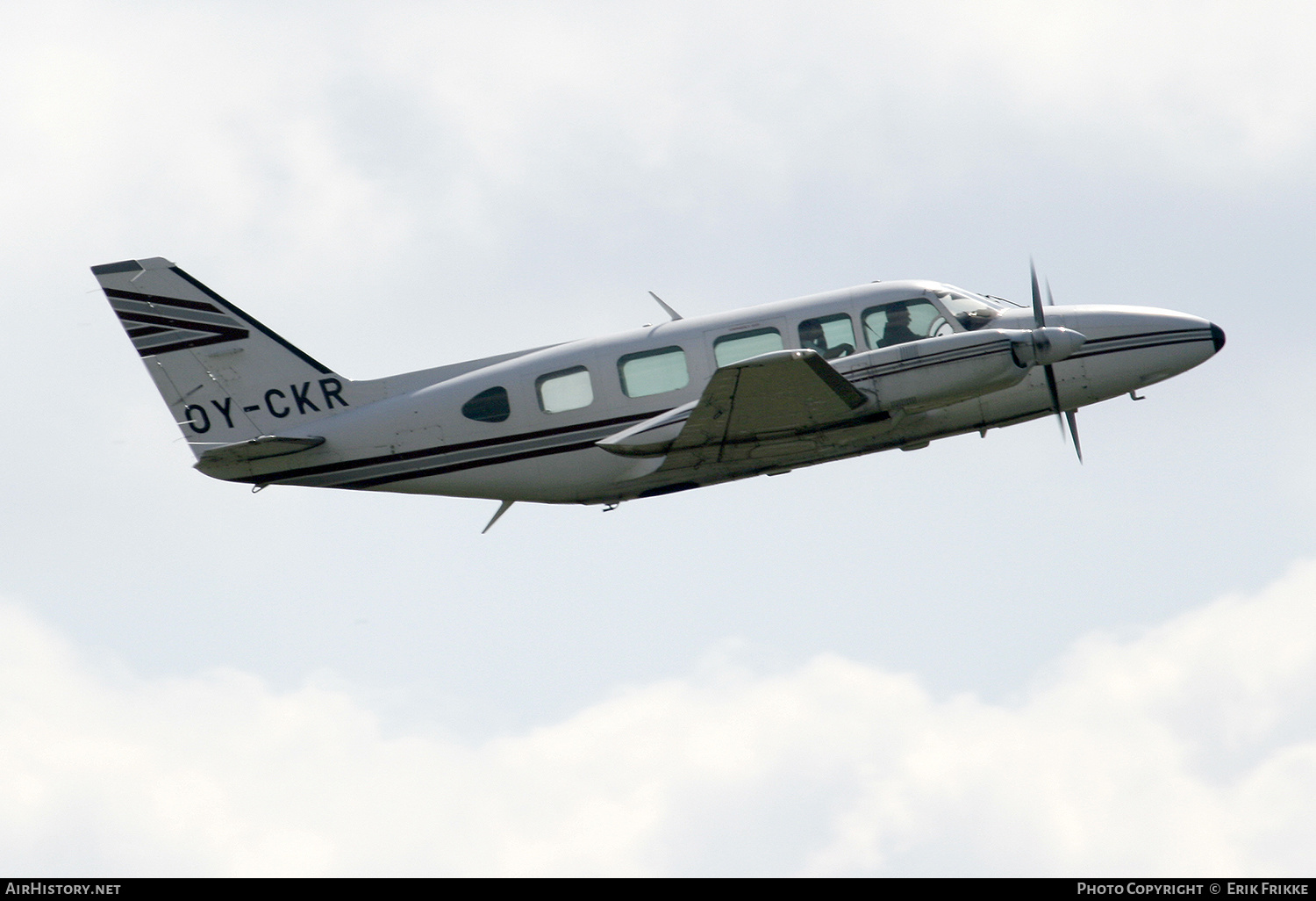 Aircraft Photo of OY-CKR | Piper PA-31-350 Navajo Chieftain | COWI Aerial Survey | AirHistory.net #657744