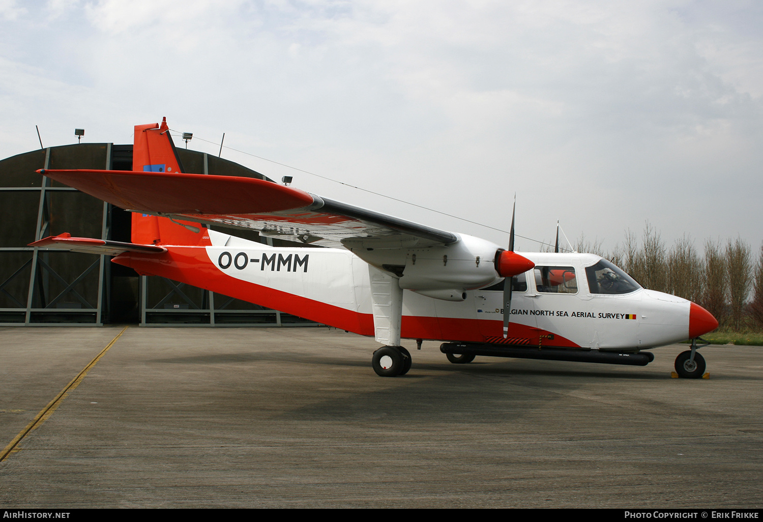 Aircraft Photo of OO-MMM | Britten-Norman BN-2A-21 Islander | Belgian North Sea Aerial Survey | AirHistory.net #657745