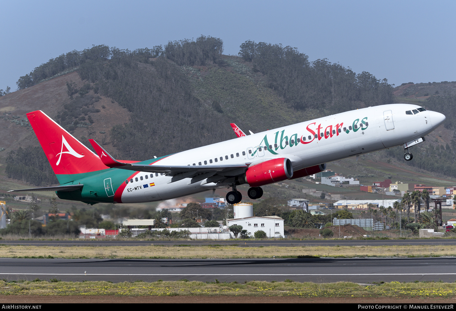 Aircraft Photo of EC-MTV | Boeing 737-8K5 | AlbaStar | AirHistory.net #657751