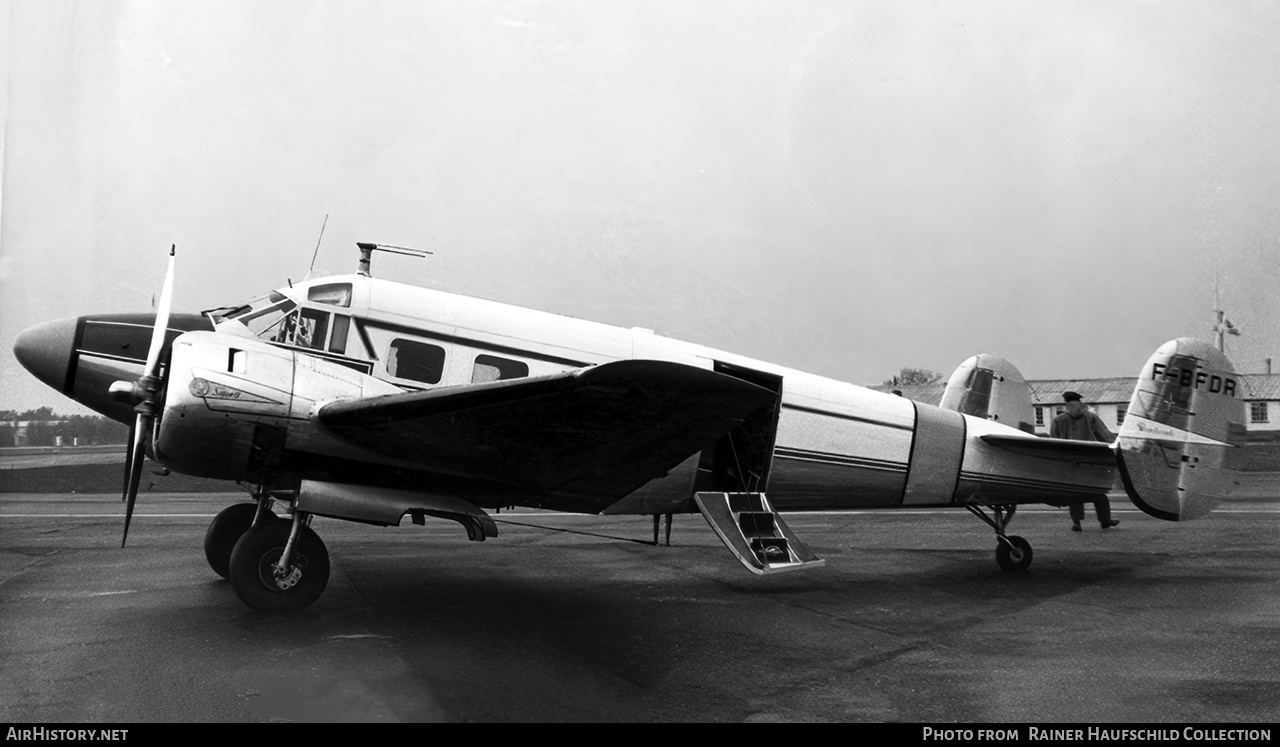 Aircraft Photo of F-BFDR | Beech E18S | AirHistory.net #657754
