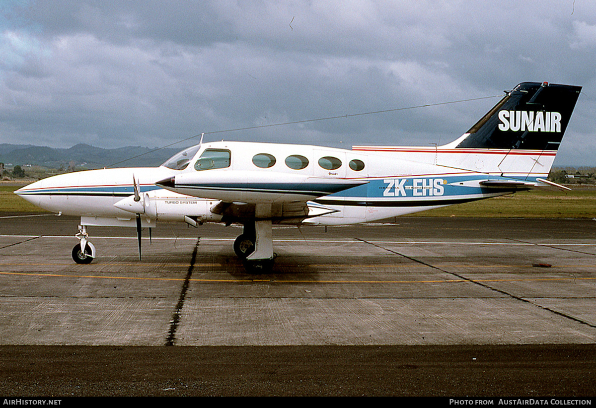 Aircraft Photo of ZK-EHS | Cessna 402B | Sunair Aviation | AirHistory.net #657767