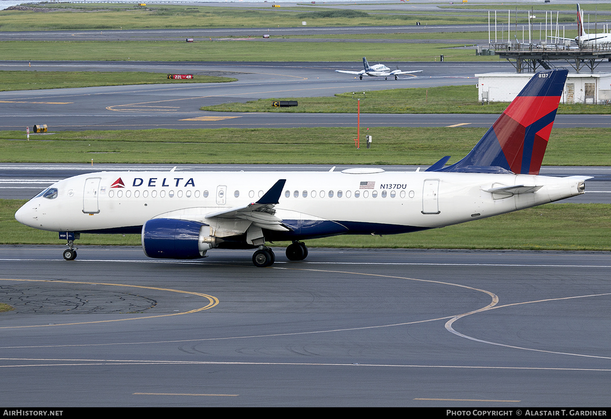 Aircraft Photo of N137DU | Airbus A220-171 (BD-500-1A10) | Delta Air Lines | AirHistory.net #657772