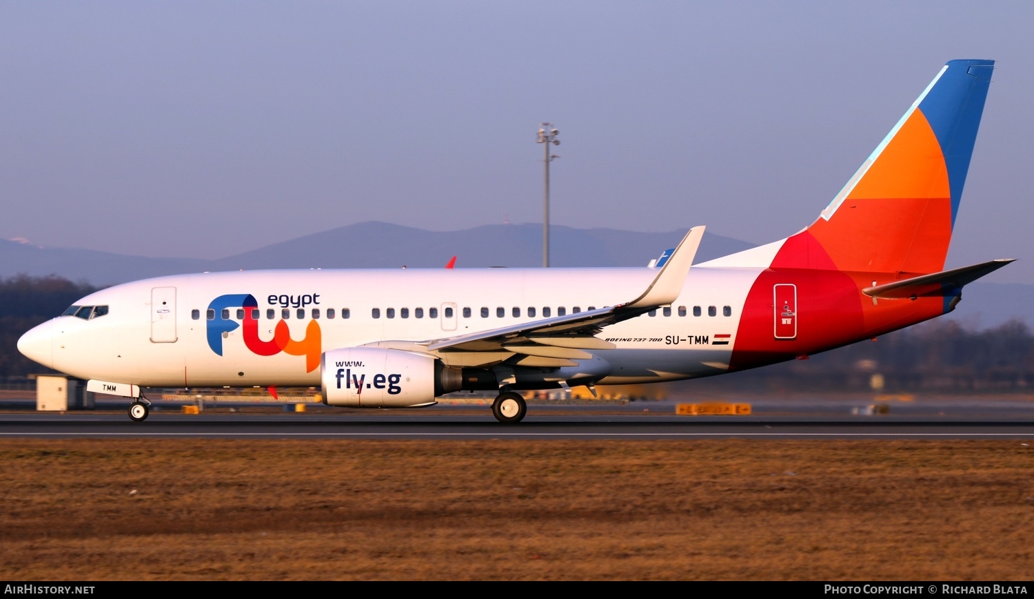 Aircraft Photo of SU-TMM | Boeing 737-76J | FlyEgypt | AirHistory.net #657787