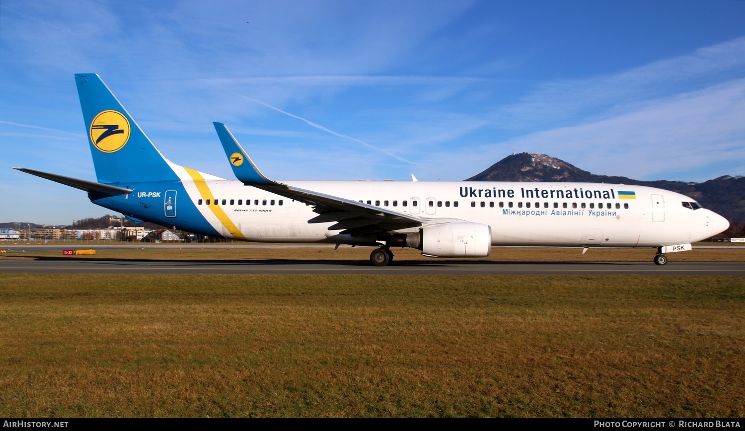 Aircraft Photo of UR-PSK | Boeing 737-94X/ER | Ukraine International Airlines | AirHistory.net #657791