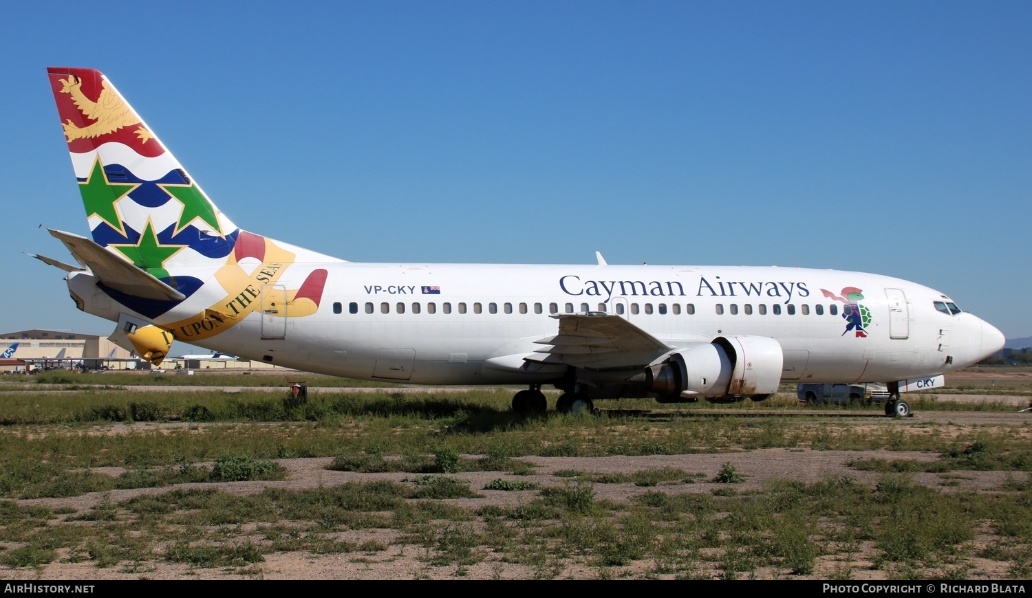 Aircraft Photo of VP-CKY | Boeing 737-3Q8 | Cayman Airways | AirHistory.net #657792