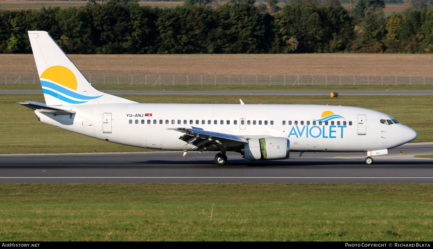 Aircraft Photo of YU-ANJ | Boeing 737-3H9 | Aviolet | AirHistory.net #657799