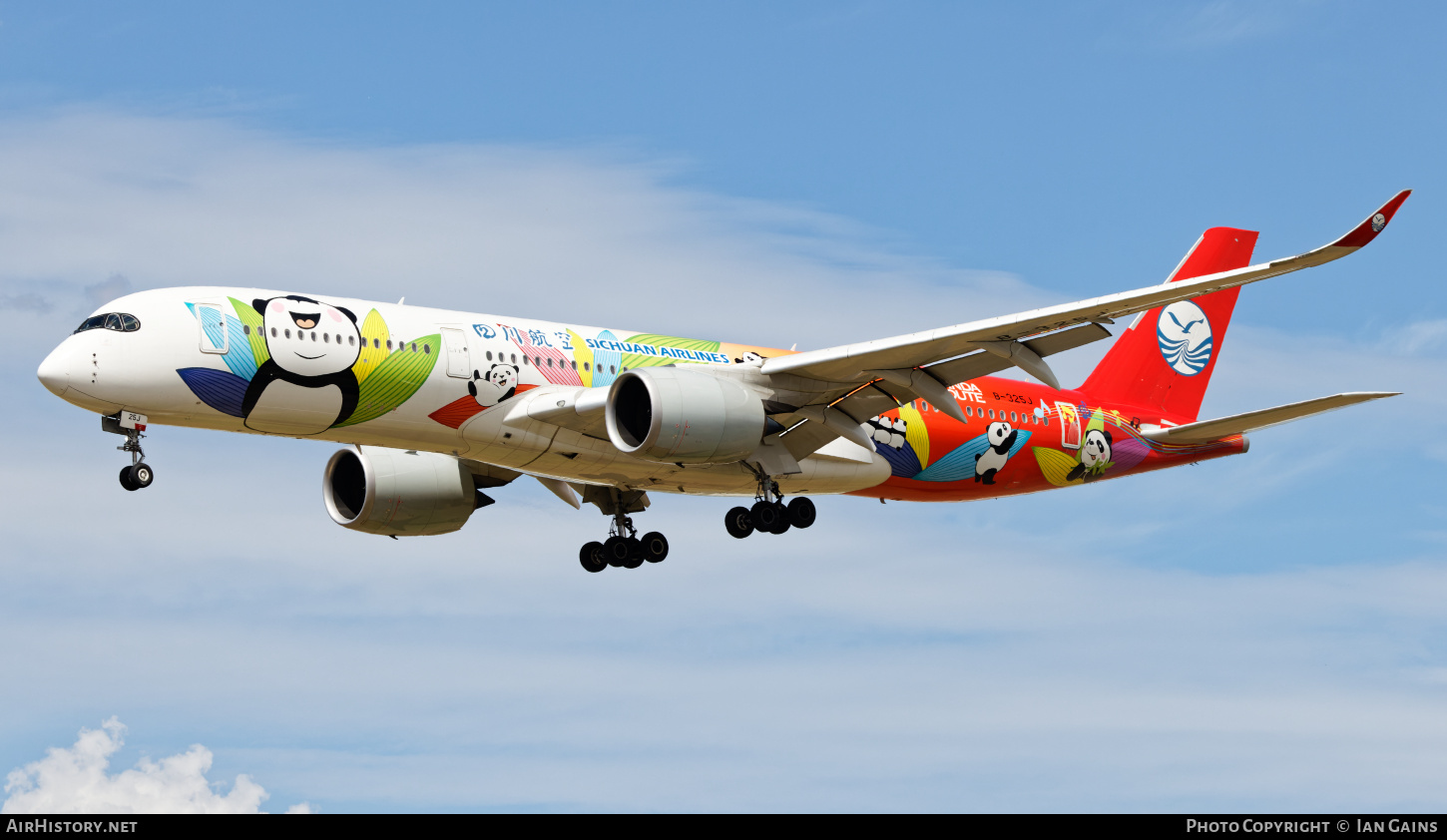 Aircraft Photo of B-325J | Airbus A350-941 | Sichuan Airlines | AirHistory.net #657807