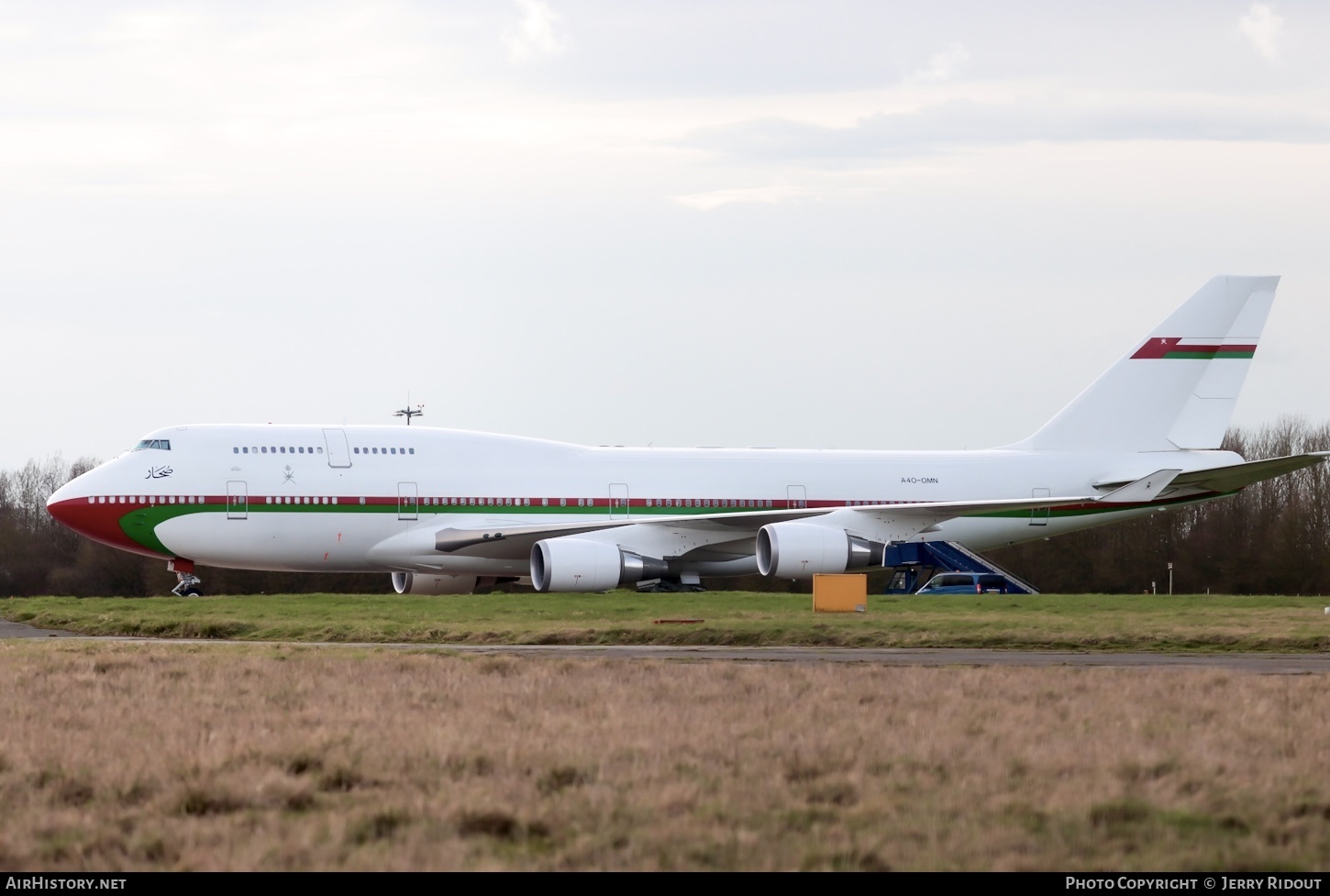 Aircraft Photo of A4O-OMN | Boeing 747-430 | Oman Government | AirHistory.net #657822