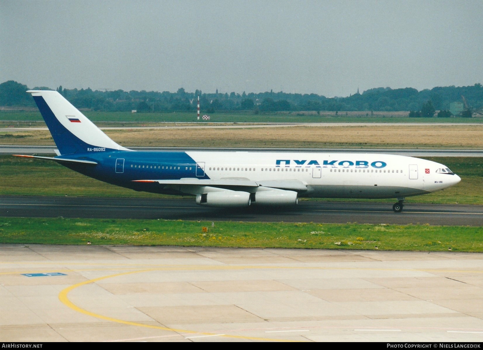 Aircraft Photo of RA-86092 | Ilyushin Il-86 | Pulkovo Airlines | AirHistory.net #657825