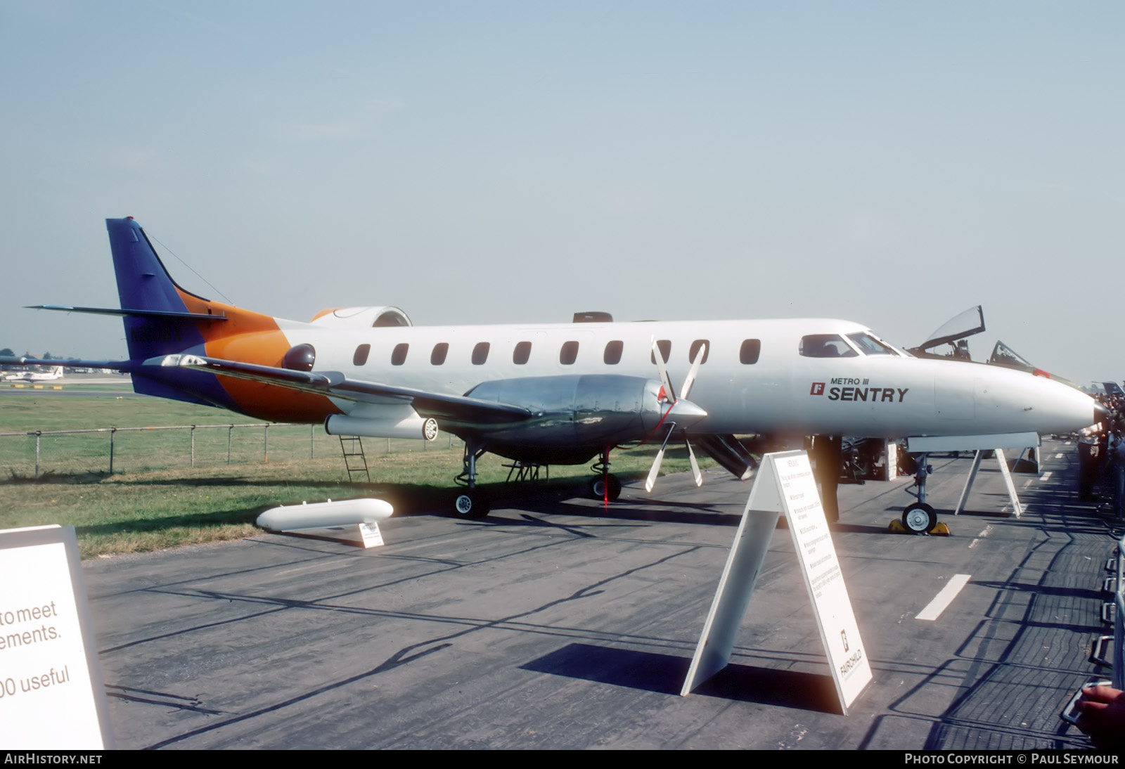 Aircraft Photo of N3108X | Fairchild Swearingen SA-227AC Metro III | AirHistory.net #657848