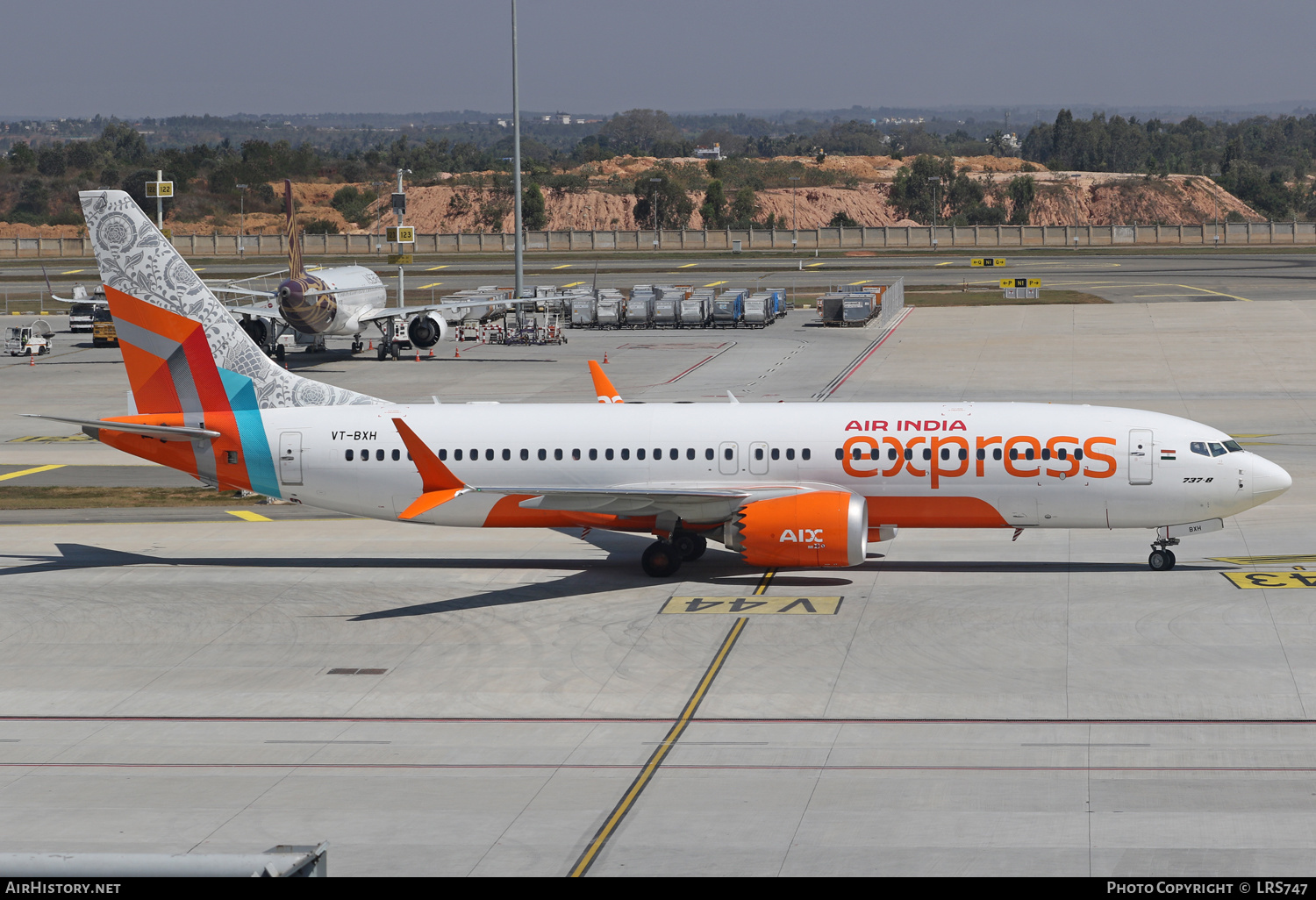 Aircraft Photo of VT-BXH | Boeing 737-8 Max 8 | Air India Express | AirHistory.net #657867