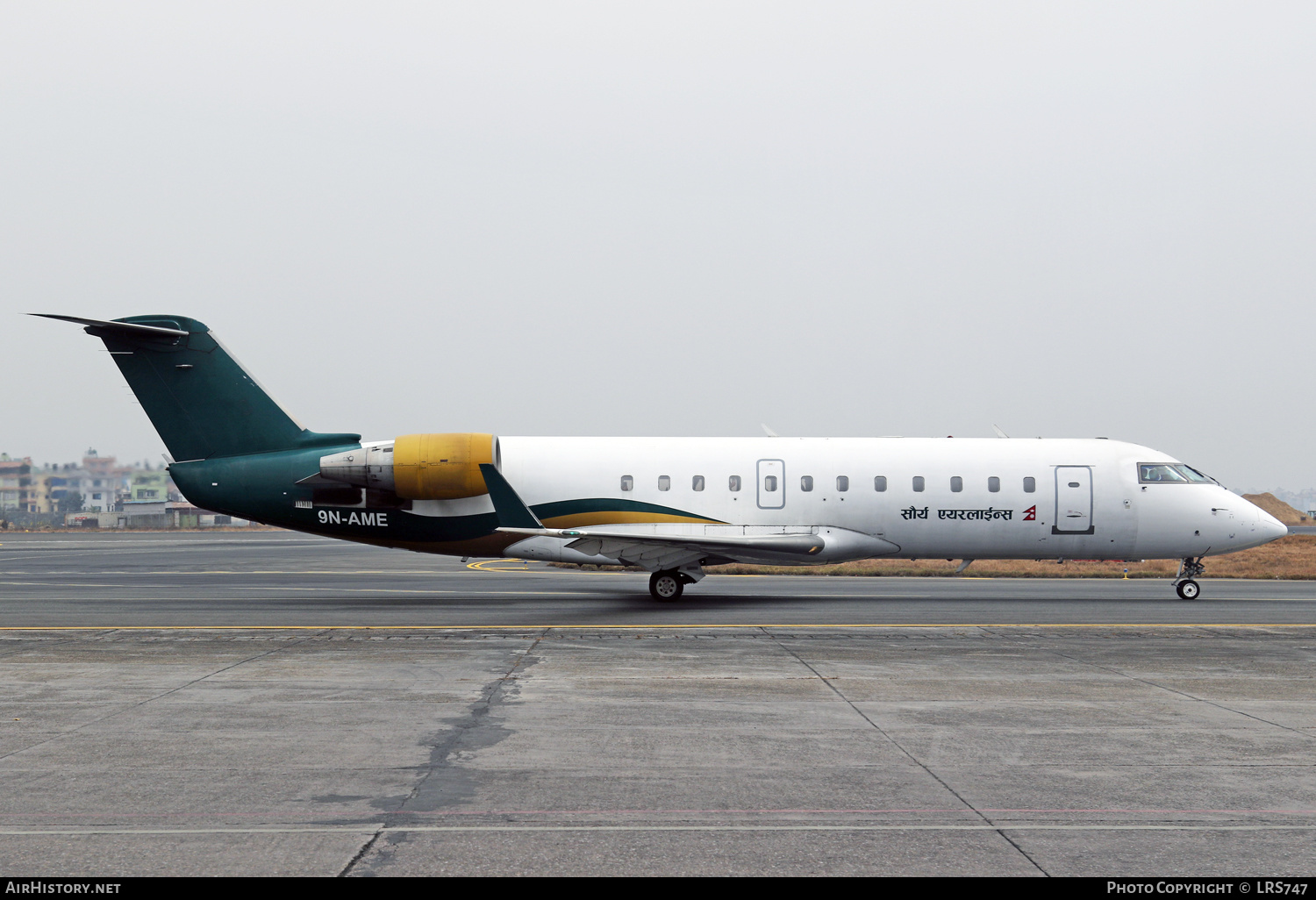 Aircraft Photo of 9N-AME | Bombardier CRJ-200ER (CL-600-2B19) | Saurya Airlines | AirHistory.net #657880