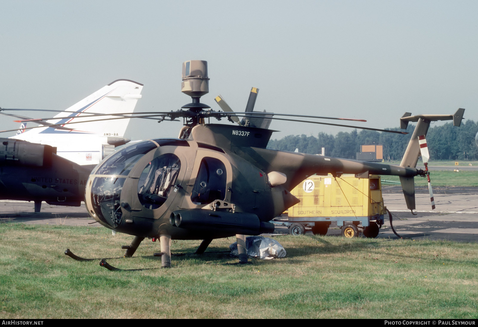 Aircraft Photo of N8337F | Hughes 500MD Scout Defender (369MD) | Hughes Aircraft | AirHistory.net #657885