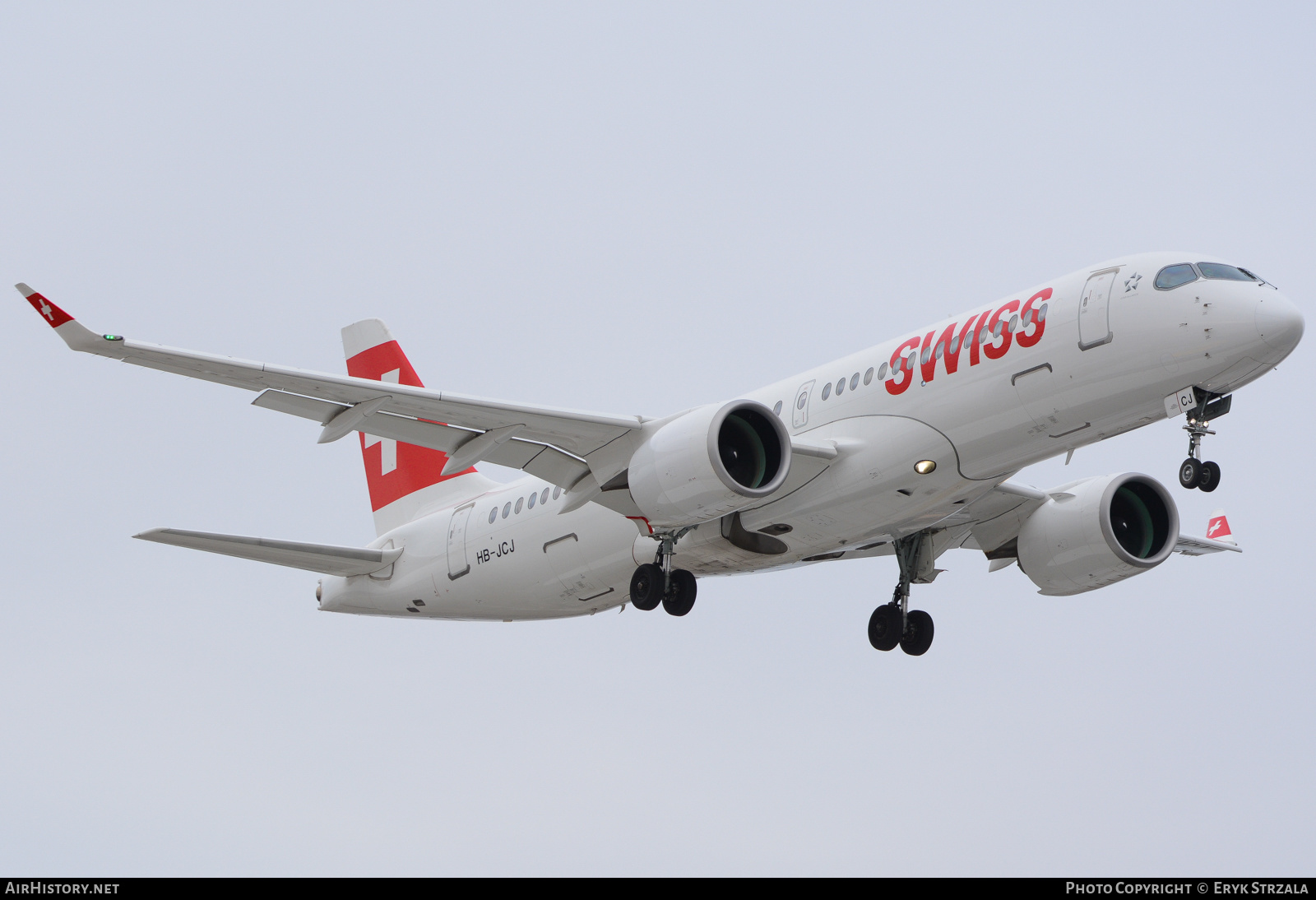 Aircraft Photo of HB-JCJ | Bombardier CSeries CS300 (BD-500-1A11) | Swiss International Air Lines | AirHistory.net #657899