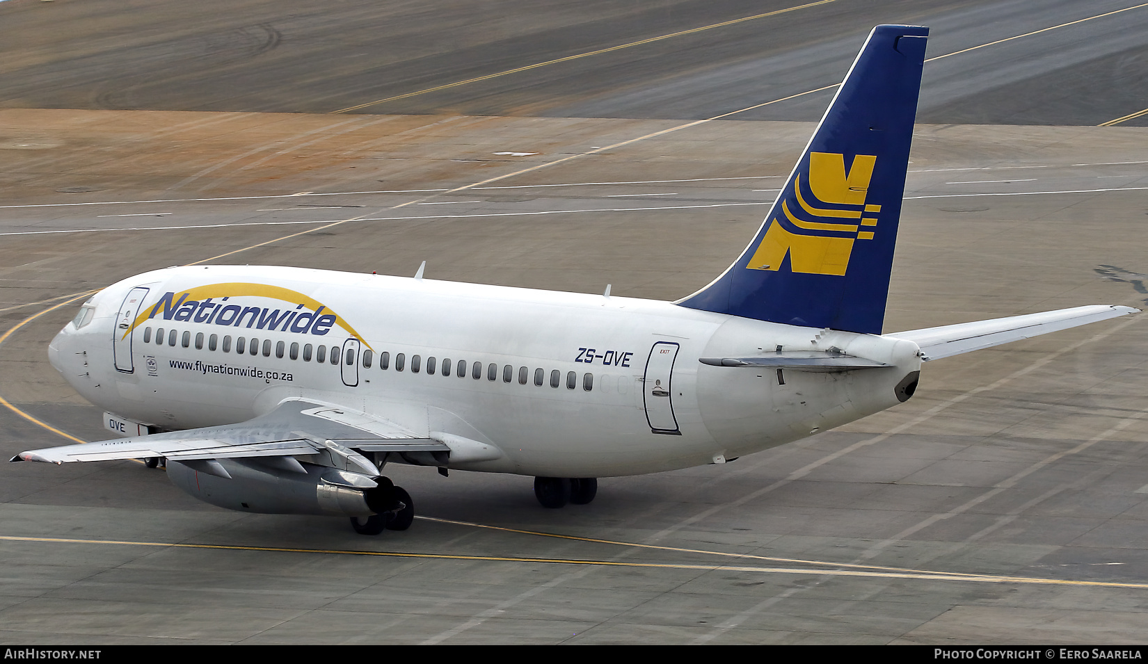 Aircraft Photo of ZS-OVE | Boeing 737-228/Adv | Nationwide Airlines | AirHistory.net #657902