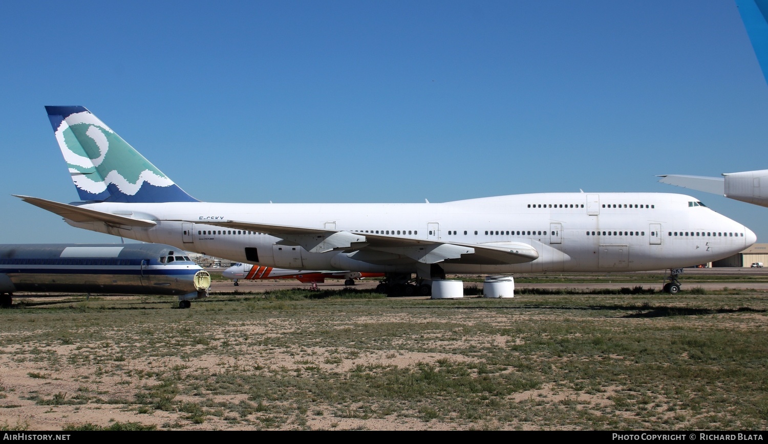 Aircraft Photo of F-GSKY | Boeing 747-312 | Corsair | AirHistory.net #657916