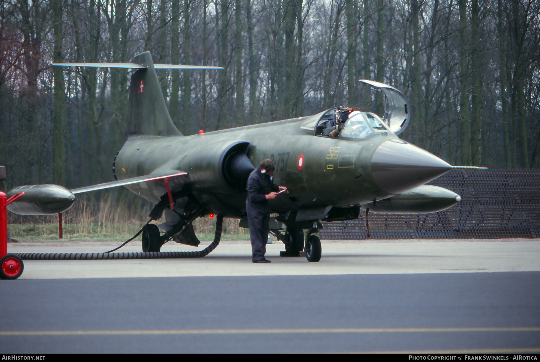 Aircraft Photo of R-757 | Canadair CF-104 Starfighter | Denmark - Air Force | AirHistory.net #657925
