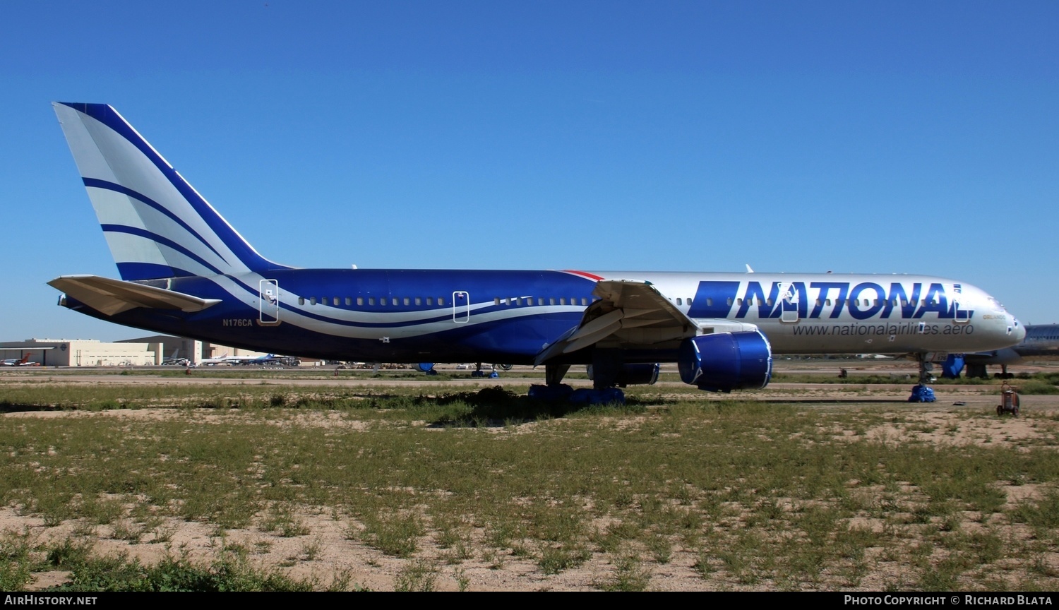 Aircraft Photo of N176CA | Boeing 757-28A | National Airlines | AirHistory.net #657926