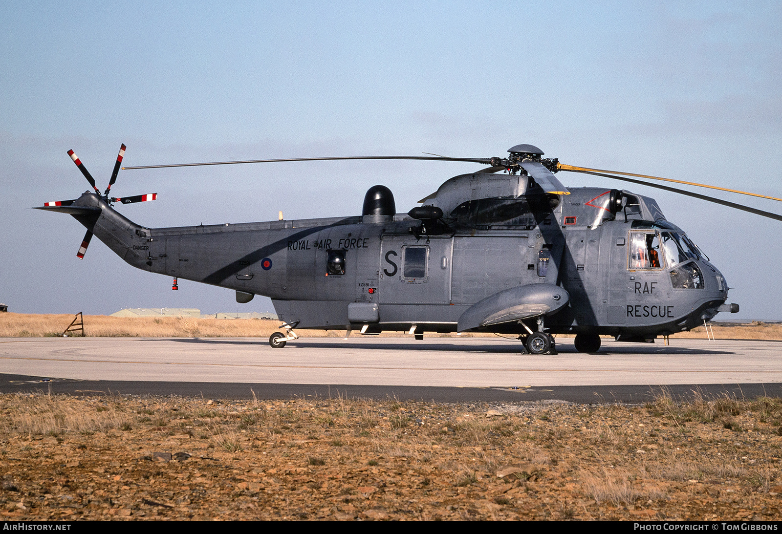 Aircraft Photo of XZ591 | Westland WS-61 Sea King HAR3 | UK - Air Force | AirHistory.net #657928