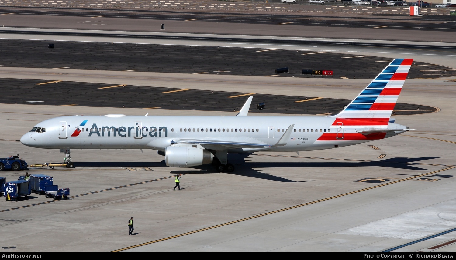 Aircraft Photo of N201UU | Boeing 757-2B7 | American Airlines | AirHistory.net #657930