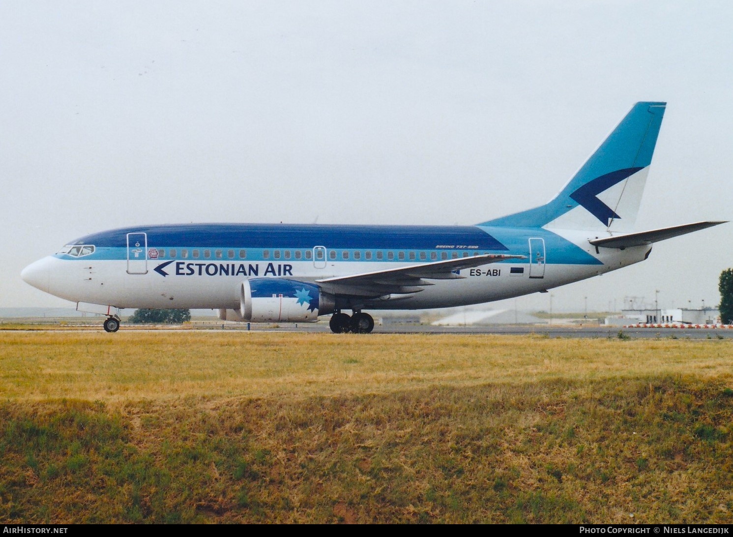 Aircraft Photo of ES-ABI | Boeing 737-5L9 | Estonian Air | AirHistory.net #657944