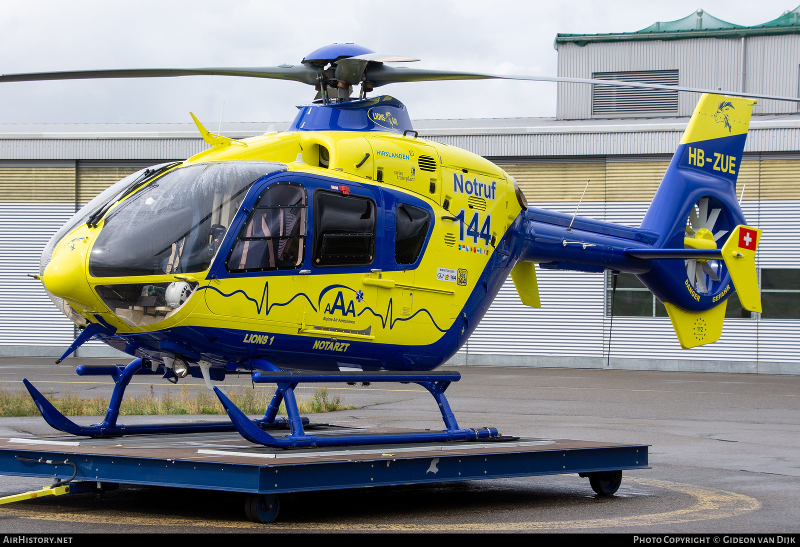 Aircraft Photo of HB-ZUE | Eurocopter EC-135T-2+ | AAA - Alpine Air Ambulance | AirHistory.net #657965