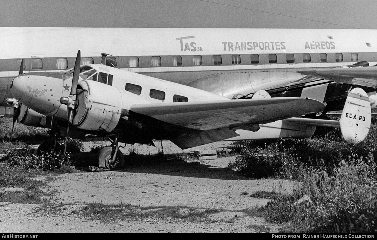 Aircraft Photo of EC-ARO | Beech D18S | TASSA - Trabajos Aéreos del Sáhara | AirHistory.net #657968