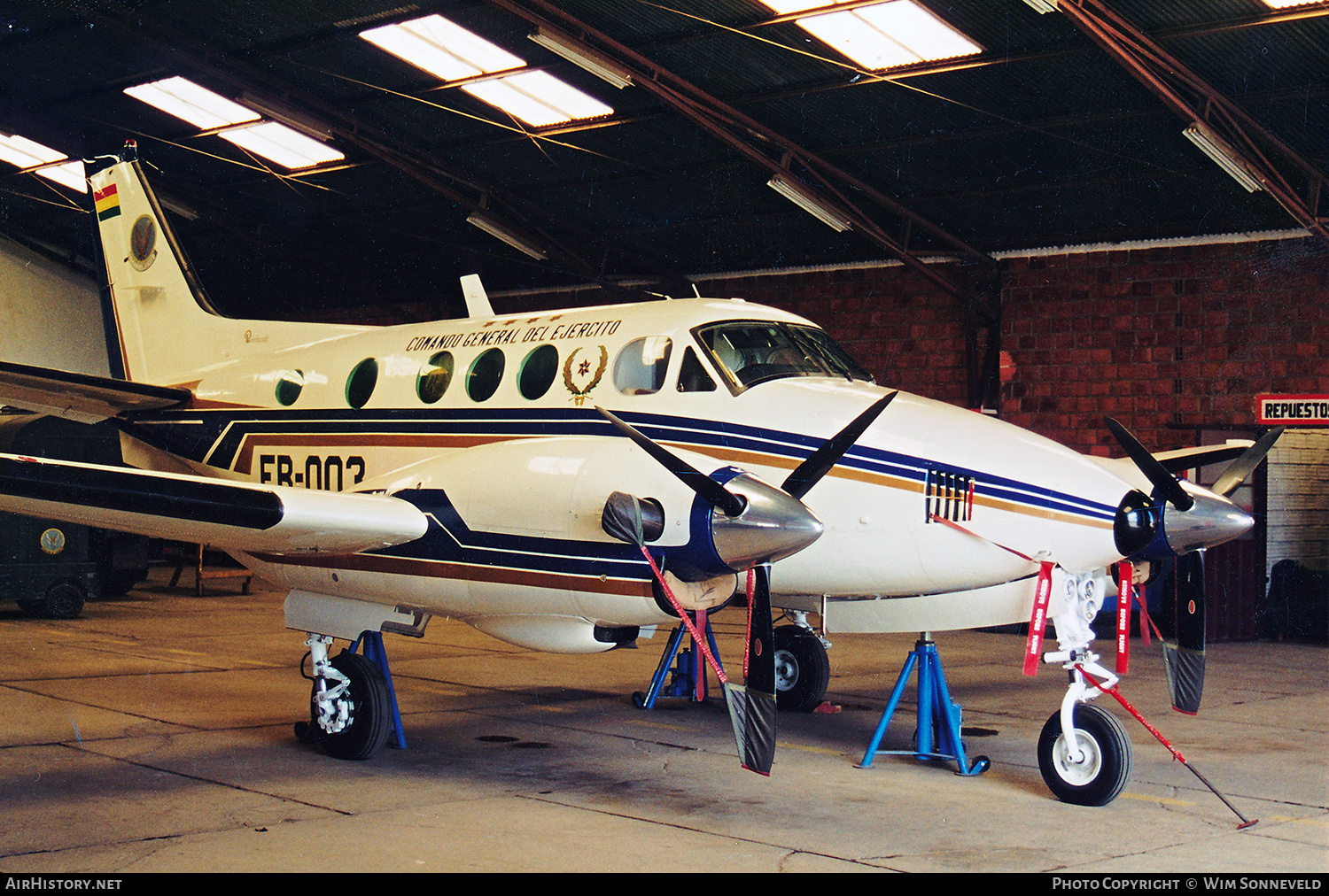 Aircraft Photo of EB-003 | Beech C90 King Air | Bolivia - Army | AirHistory.net #657971
