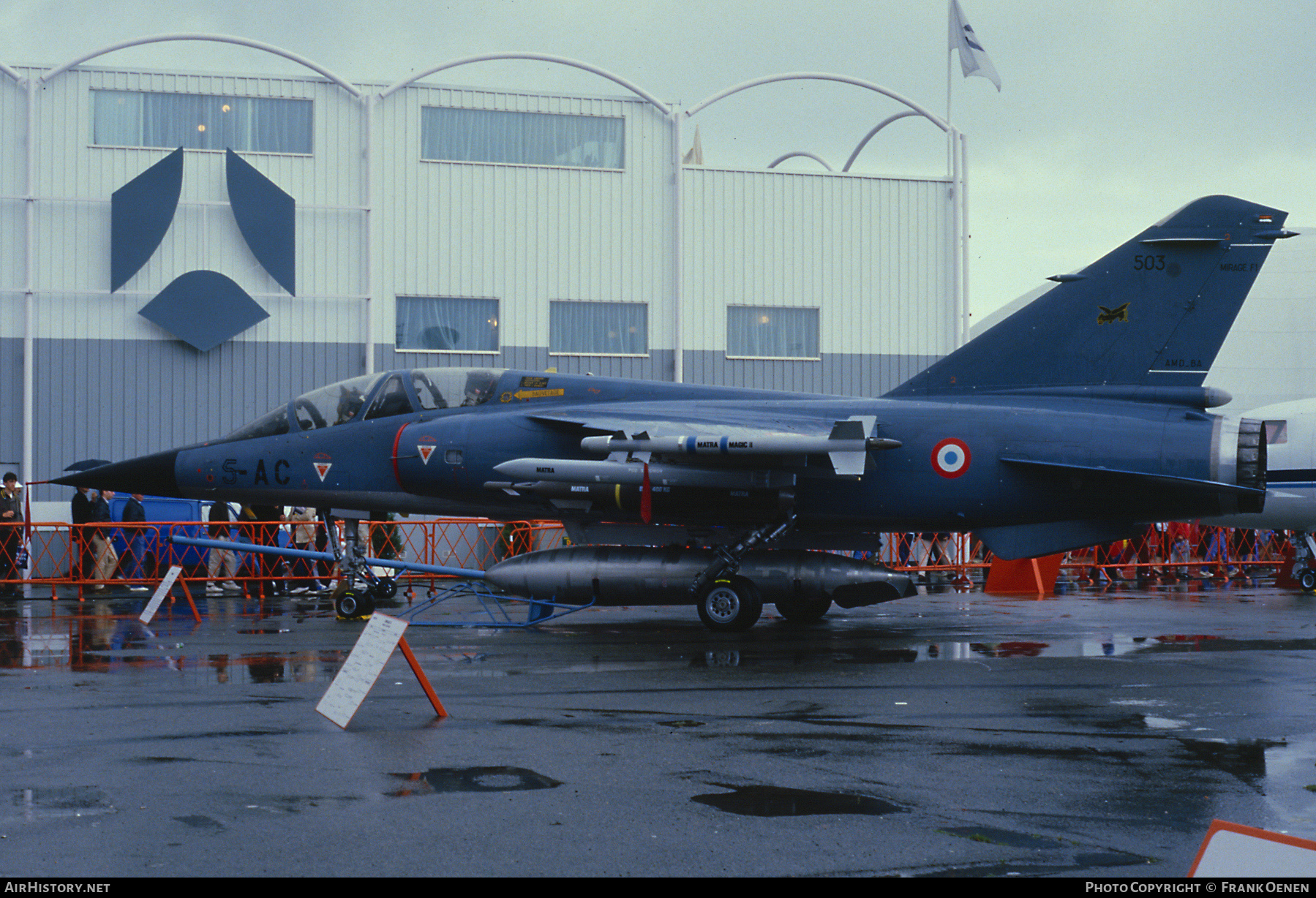 Aircraft Photo of 503 | Dassault Mirage F1B | France - Air Force | AirHistory.net #657980