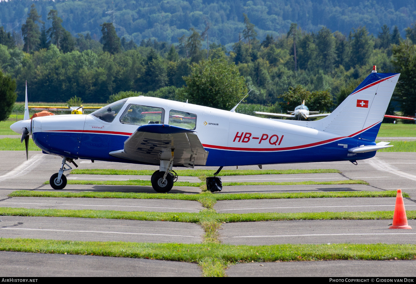 Aircraft Photo of HB-PQI | Piper PA-28-161 Cadet | Fliegerschule Birrfeld | AirHistory.net #657982
