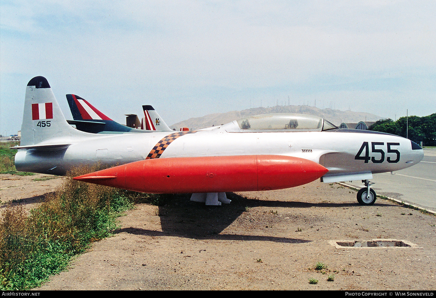 Aircraft Photo of 455 | Lockheed T-33A | Peru - Air Force | AirHistory.net #657984