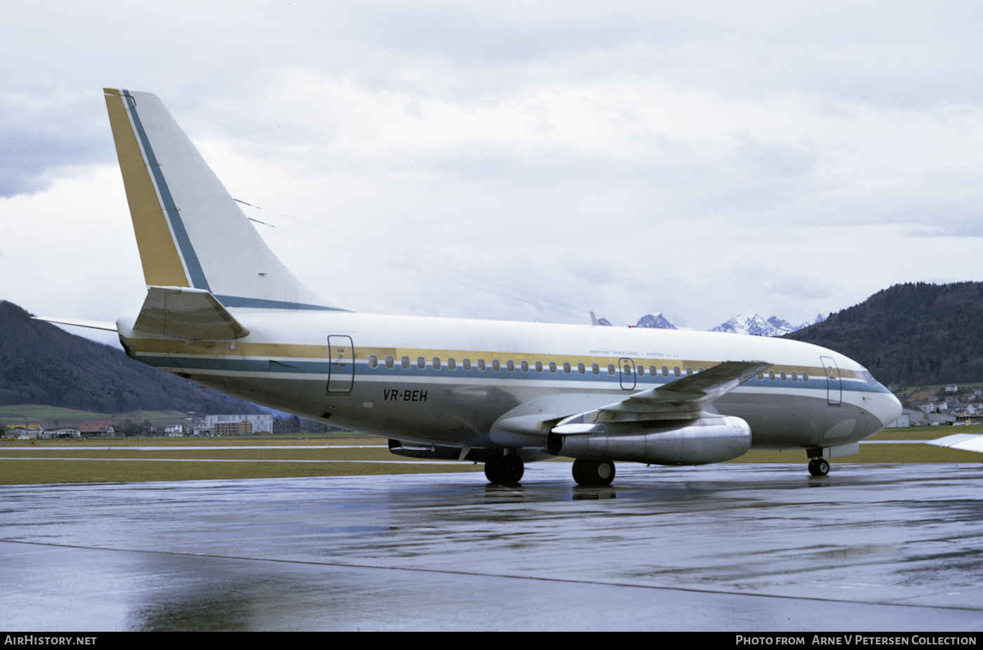 Aircraft Photo of VR-BEH | Boeing 737-2A6 | Maritime Investment & Shipping | AirHistory.net #657996