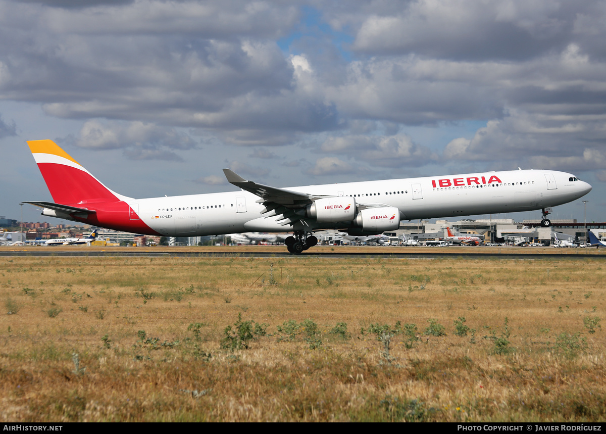 Aircraft Photo of EC-LEU | Airbus A340-642 | Iberia | AirHistory.net #658012