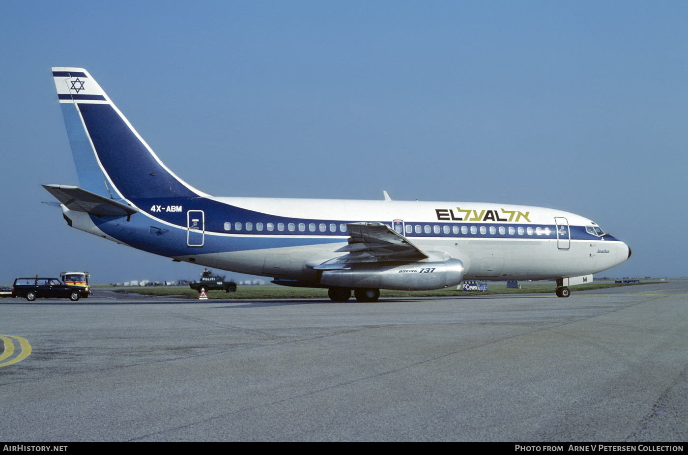 Aircraft Photo of 4X-ABM | Boeing 737-2M8/Adv | El Al Israel Airlines | AirHistory.net #658019