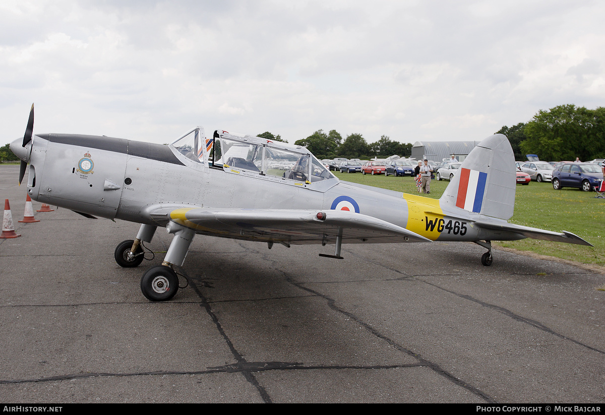 Aircraft Photo of G-BCEY / WG465 | De Havilland DHC-1 Chipmunk Mk22 | UK - Air Force | AirHistory.net #658031