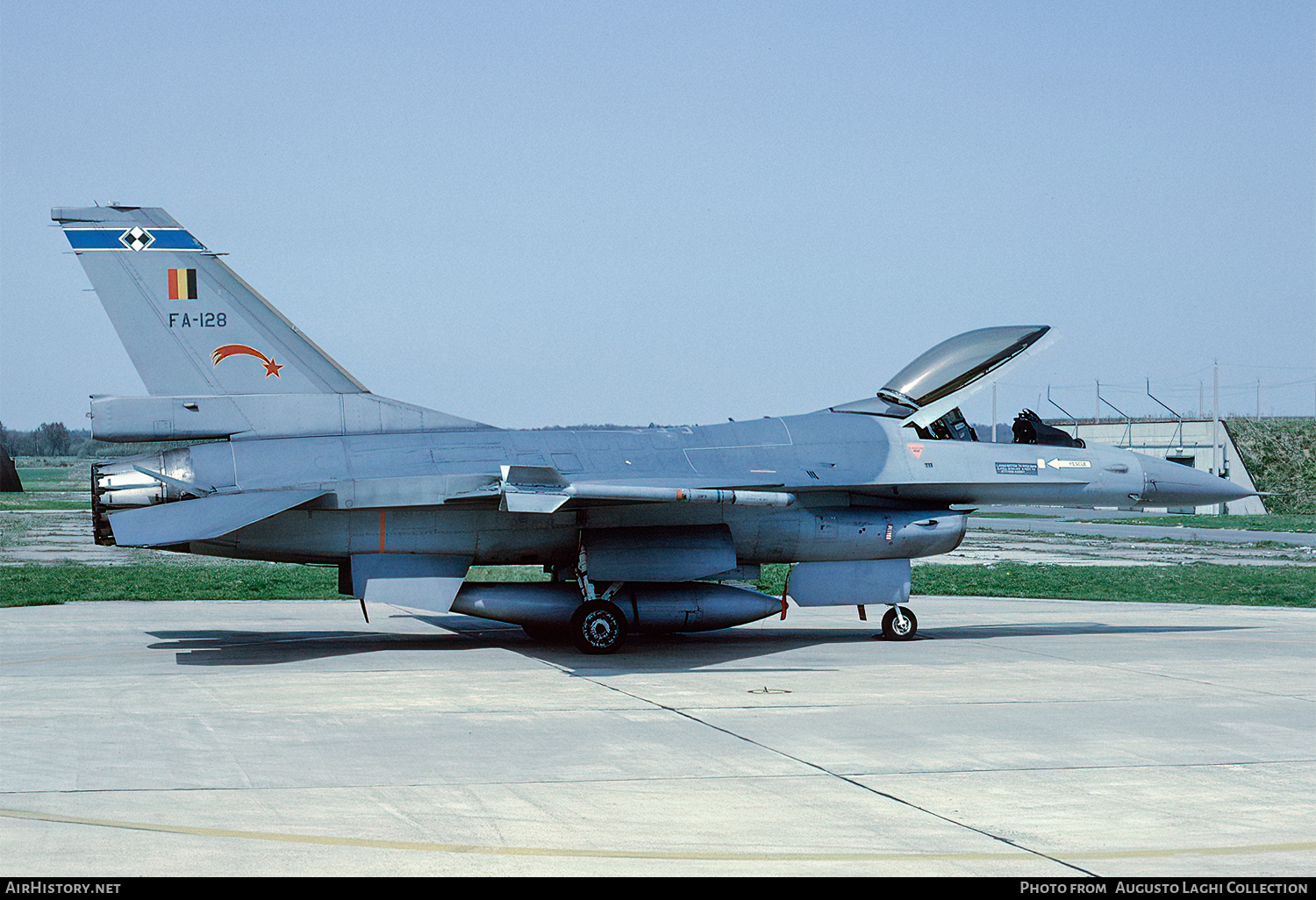 Aircraft Photo of FA-128 | General Dynamics F-16A Fighting Falcon | Belgium - Air Force | AirHistory.net #658033