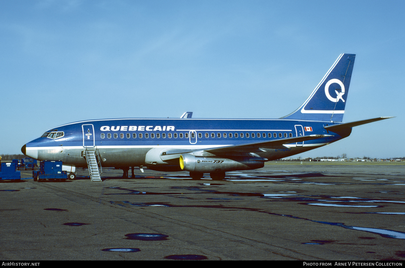 Aircraft Photo of C-GQBJ | Boeing 737-296/Adv | Quebecair | AirHistory.net #658035