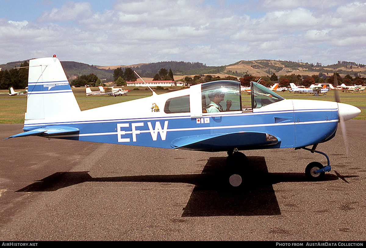 Aircraft Photo of ZK-EFW / EFW | Grumman American AA-1C Lynx | AirHistory.net #658040