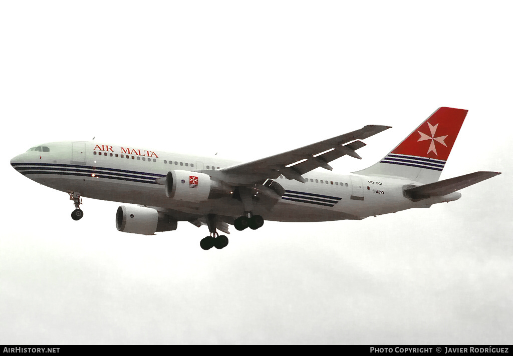 Aircraft Photo of OO-SCI | Airbus A310-222 | Air Malta | AirHistory.net #658074