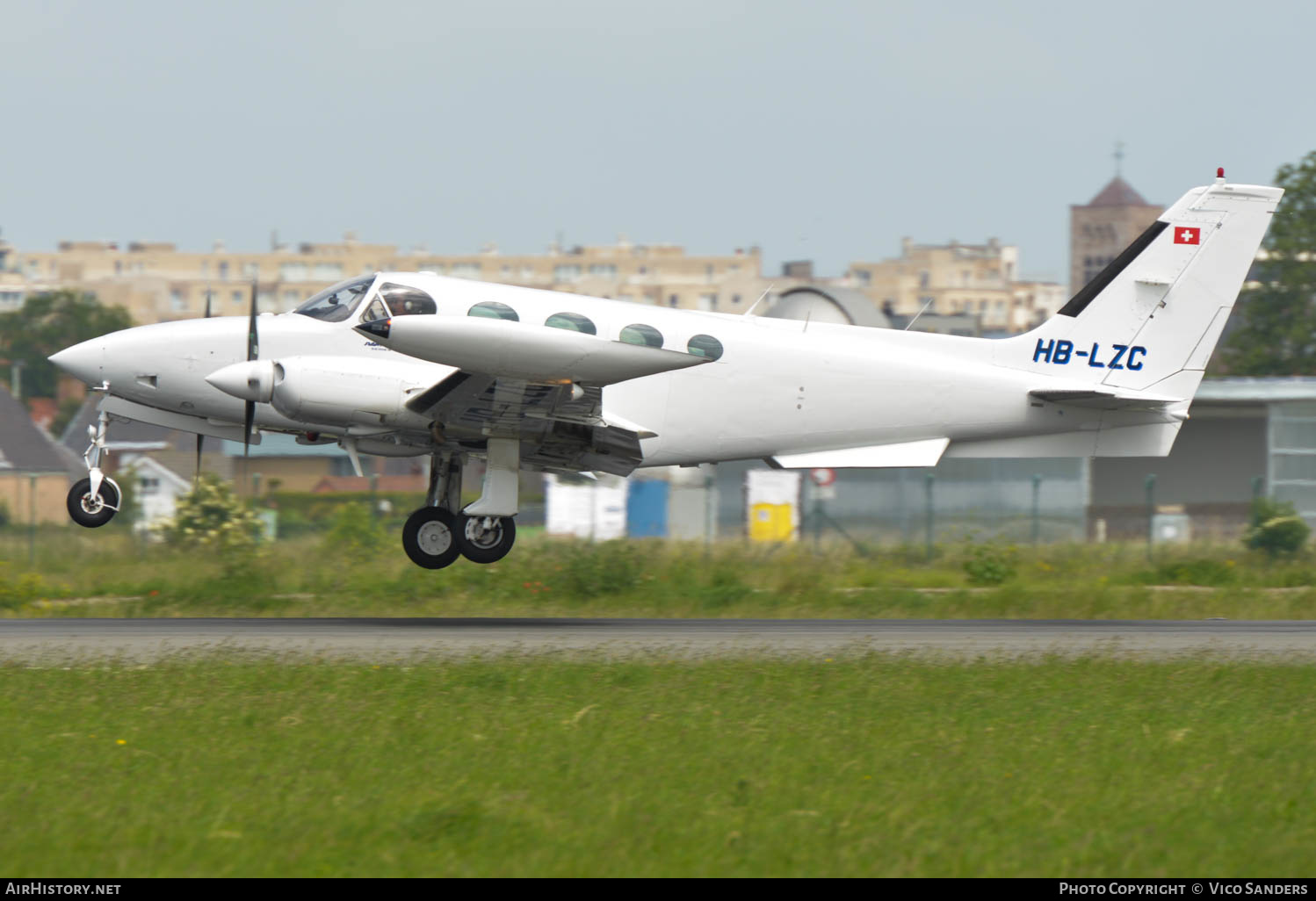 Aircraft Photo of HB-LZC | Cessna 340A | AirHistory.net #658087