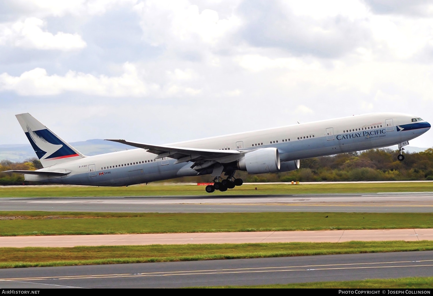 Aircraft Photo of B-KQX | Boeing 777-367/ER | Cathay Pacific Airways | AirHistory.net #658104