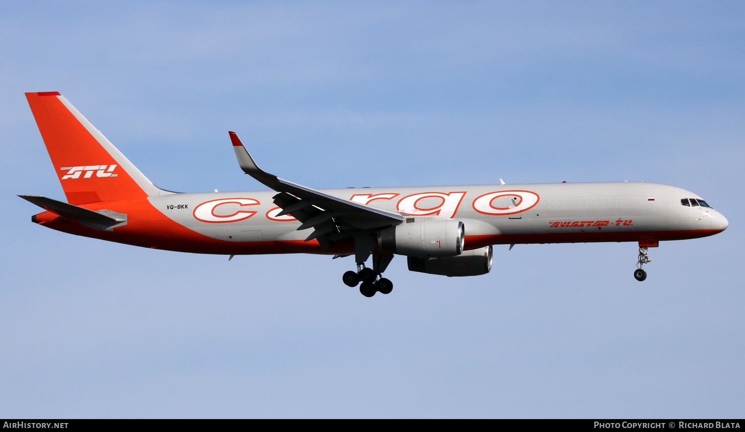 Aircraft Photo of VQ-BKK | Boeing 757-223(SF) | Aviastar-TU Airlines - ATU Cargo | AirHistory.net #658105