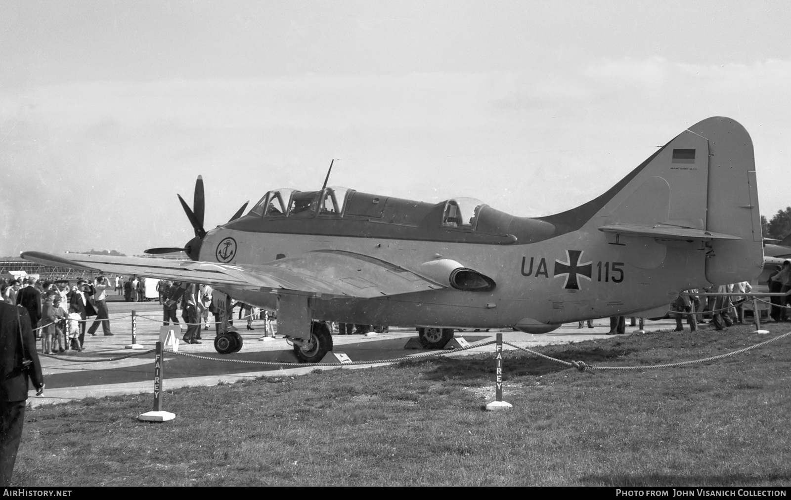 Aircraft Photo of UA115 | Fairey Gannet AS.4 | Germany - Navy | AirHistory.net #658107