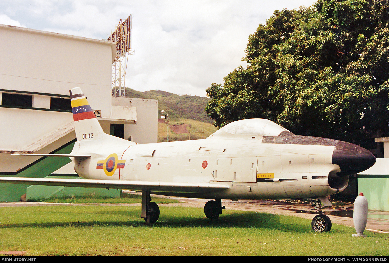 Aircraft Photo of 0748 / 0002 | North American F-86K Sabre | Venezuela - Air Force | AirHistory.net #658108