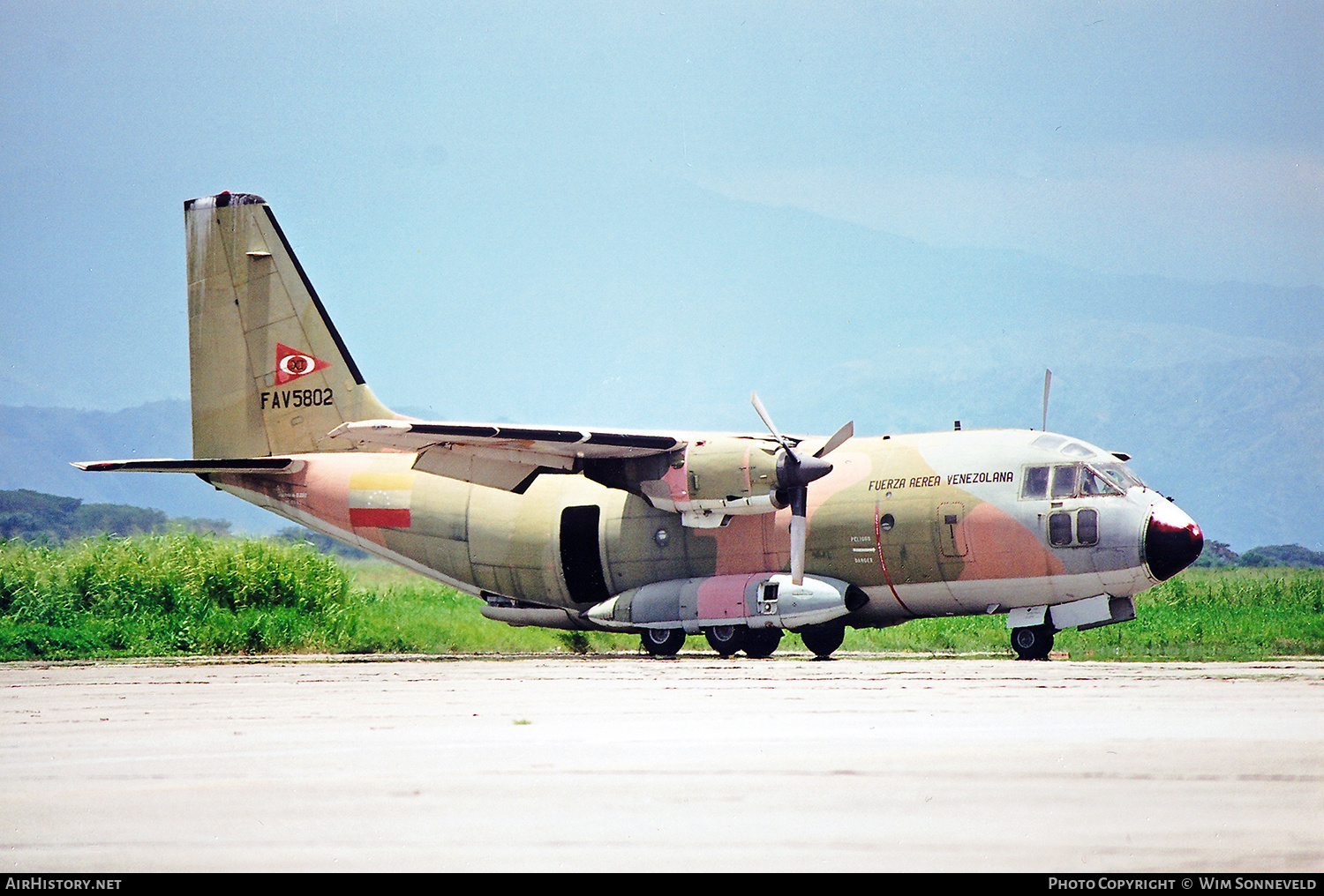 Aircraft Photo of 5802 / FAV5802 | Aeritalia G-222 | Venezuela - Air Force | AirHistory.net #658110