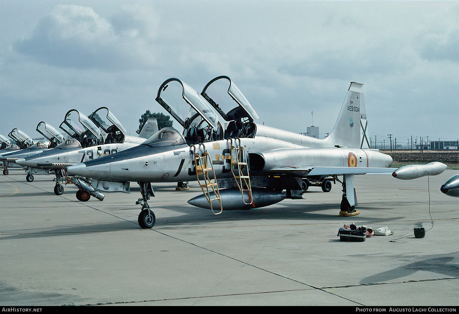 Aircraft Photo of AE.9-034 | Northrop SF-5B Freedom Fighter | Spain - Air Force | AirHistory.net #658114