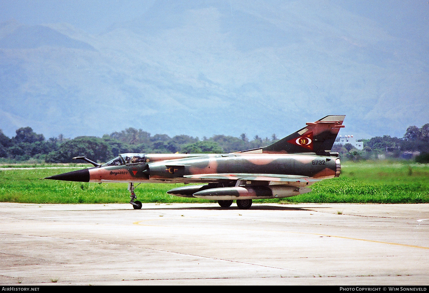 Aircraft Photo of 6732 | Dassault Mirage 50EV | Venezuela - Air Force | AirHistory.net #658128