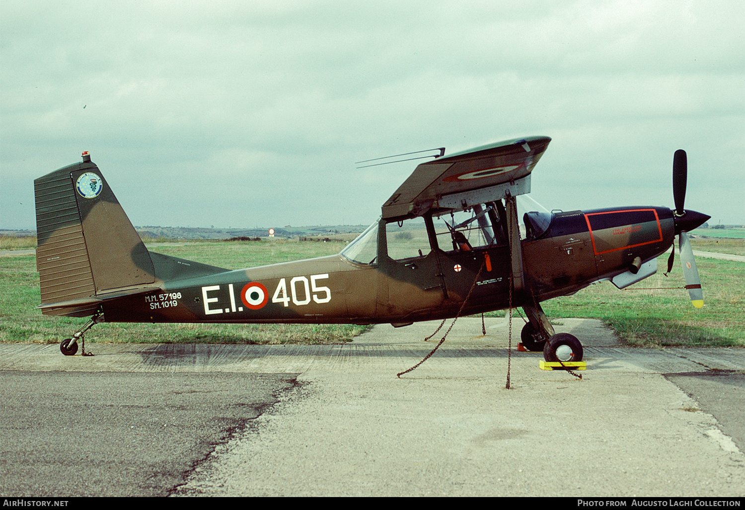 Aircraft Photo of MM57198 | SIAI-Marchetti SM-1019E | Italy - Army | AirHistory.net #658134