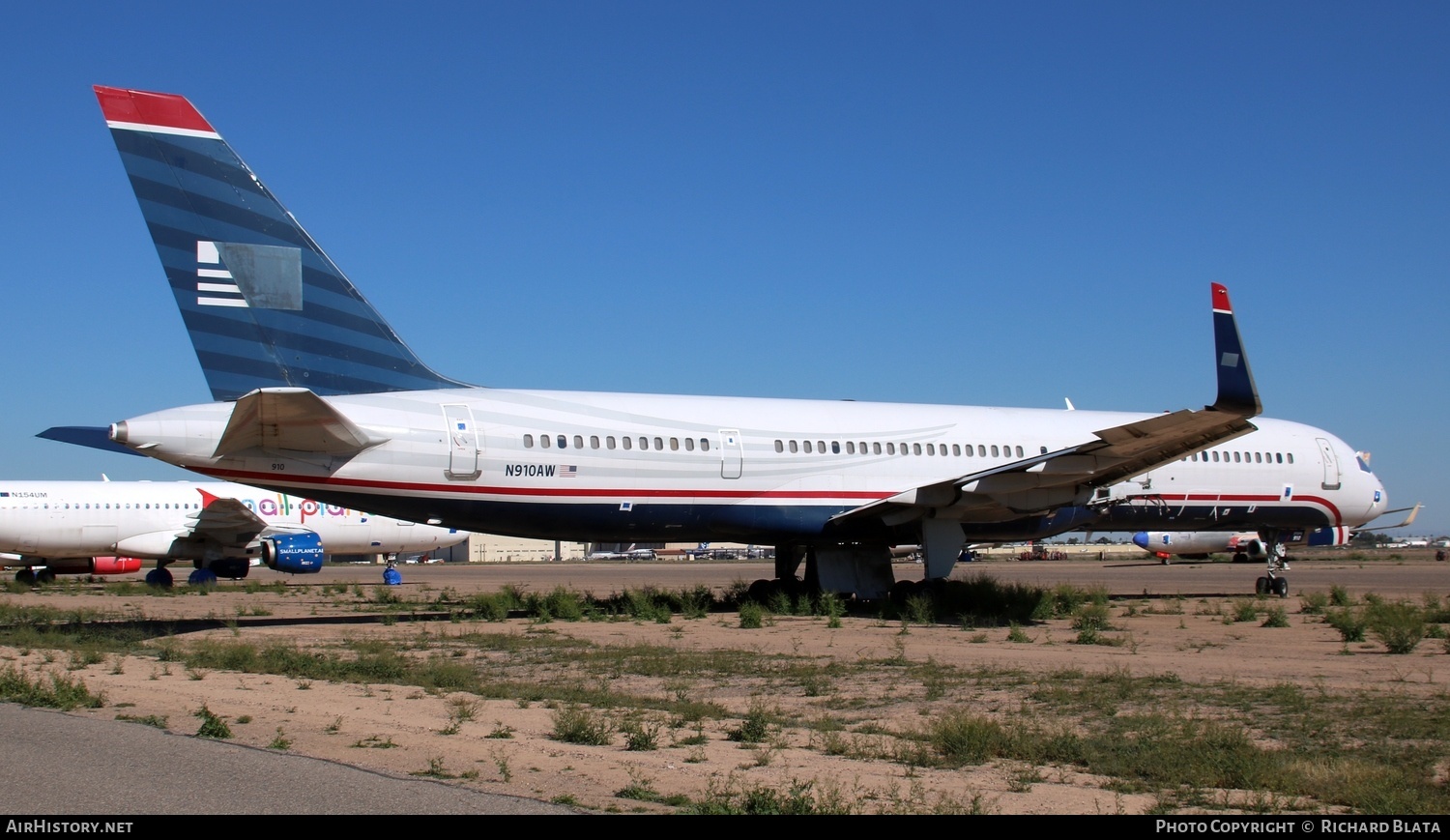 Aircraft Photo of N910AW | Boeing 757-2G7 | US Airways | AirHistory.net #658144